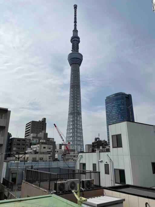 403 Oshiage Sta 3Mins Walk! Wi-Fi & Elevator 4Pax Apartamento Tóquio Exterior foto