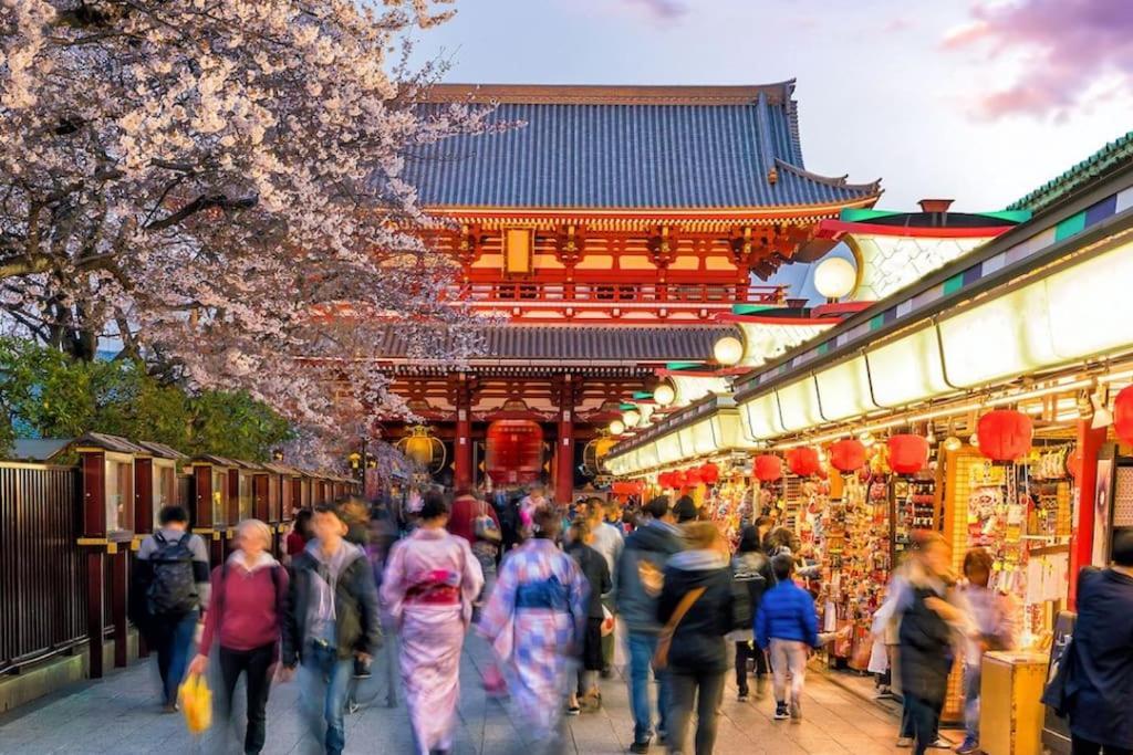 403 Oshiage Sta 3Mins Walk! Wi-Fi & Elevator 4Pax Apartamento Tóquio Exterior foto