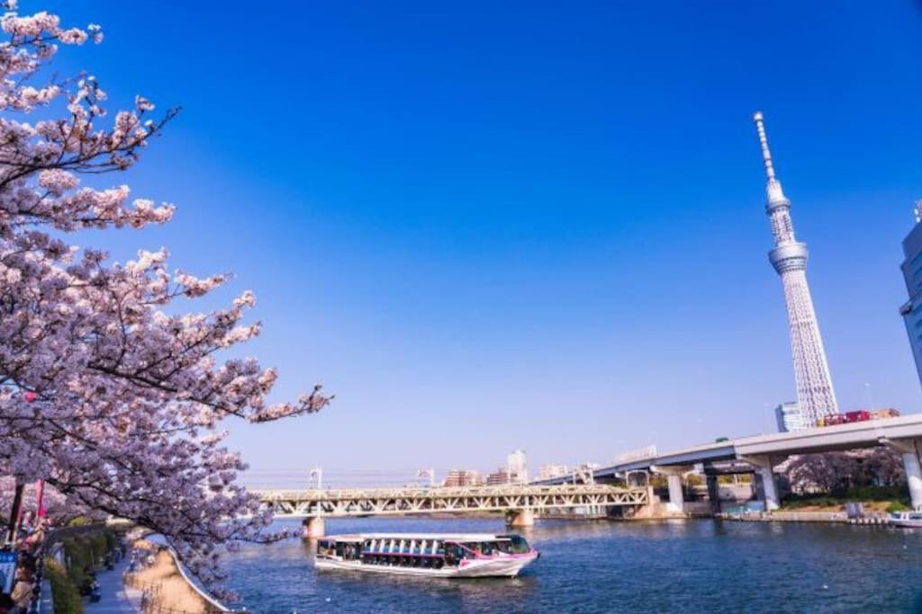 403 Oshiage Sta 3Mins Walk! Wi-Fi & Elevator 4Pax Apartamento Tóquio Exterior foto