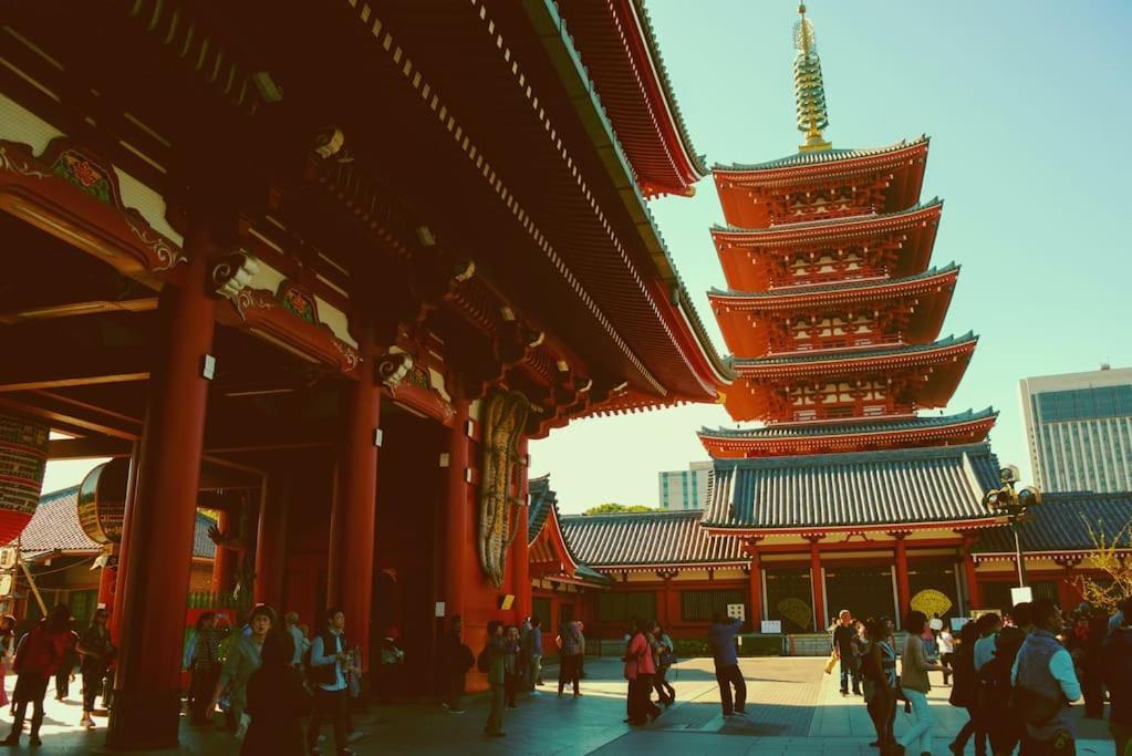 403 Oshiage Sta 3Mins Walk! Wi-Fi & Elevator 4Pax Apartamento Tóquio Exterior foto